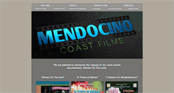 Desktop Screenshot of mendocinocoastfilms.com